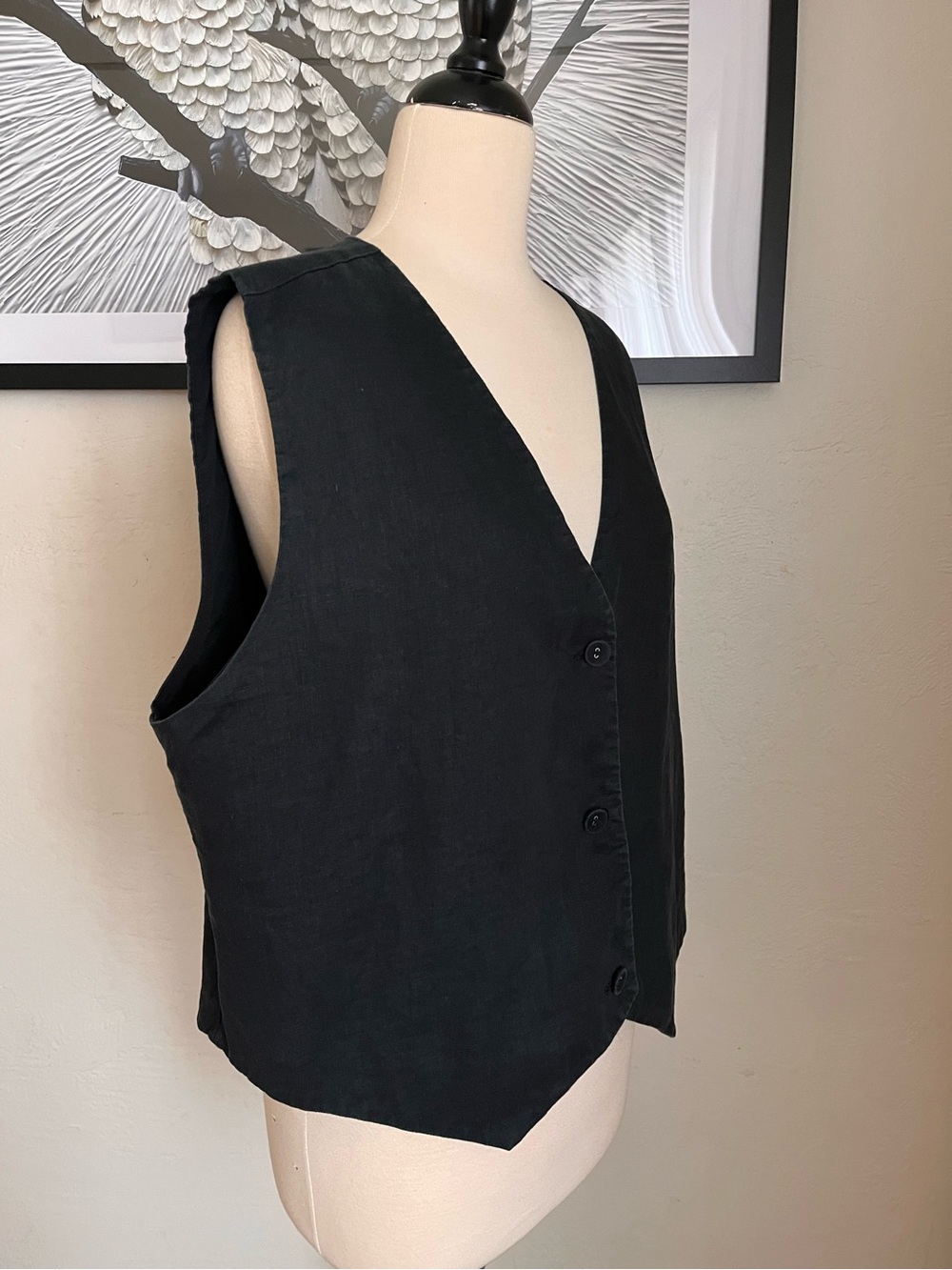 Quince 100% European Linen Vest